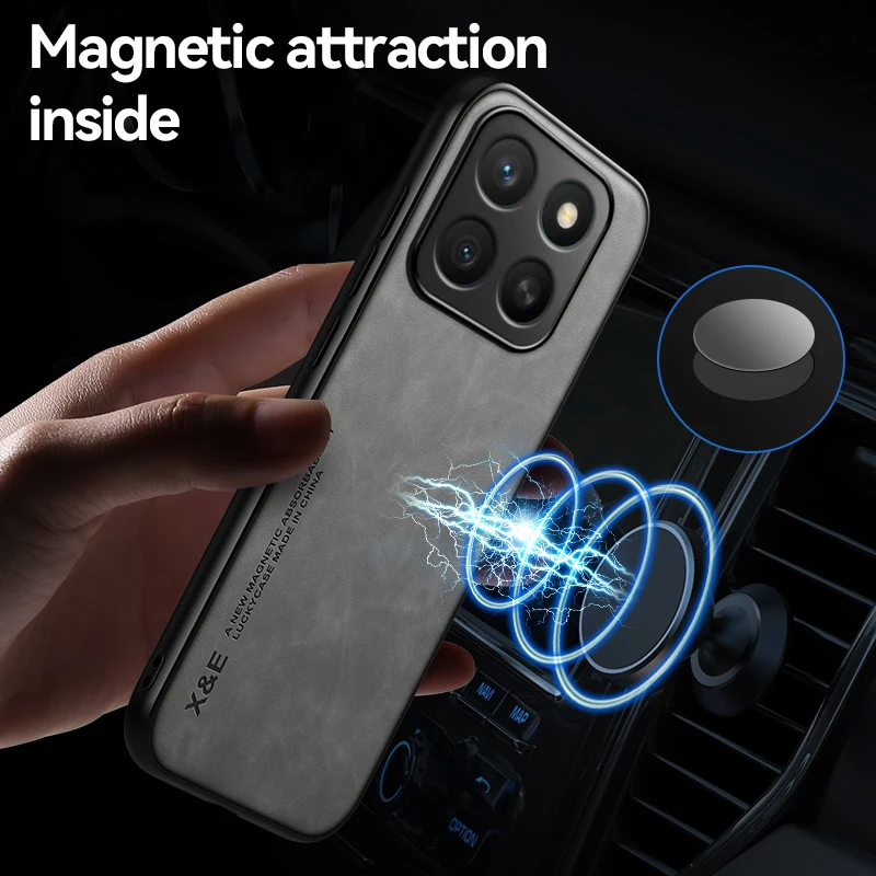 Fashion Leather Ultra Thin Magnetic Protection Case Cover