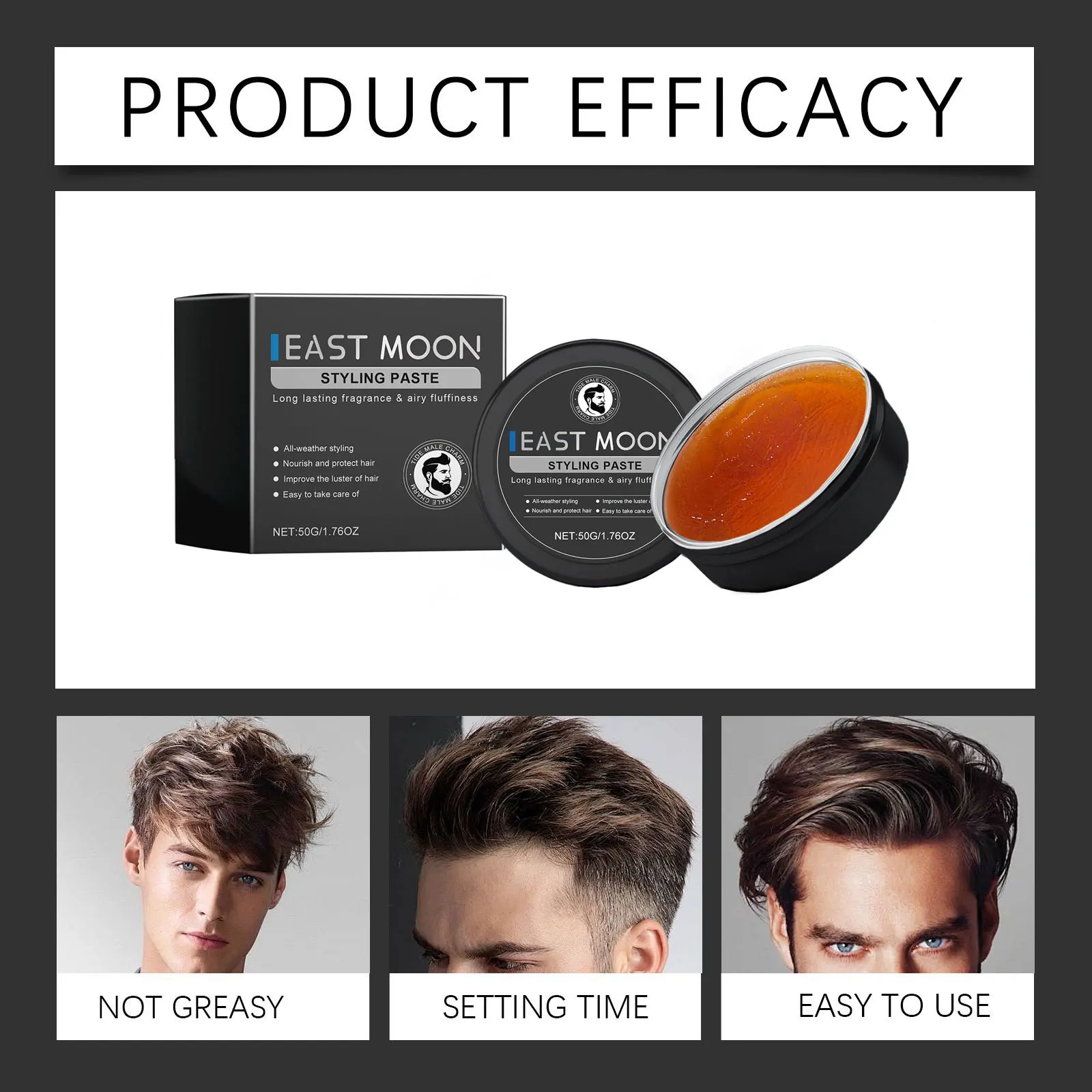 Vitamin Hair Styling Oil Prevent Drying Non-greasy Long Lasting Reducing Frizz Improve Softening Fluffy Fixed Hair Shaping Oils
