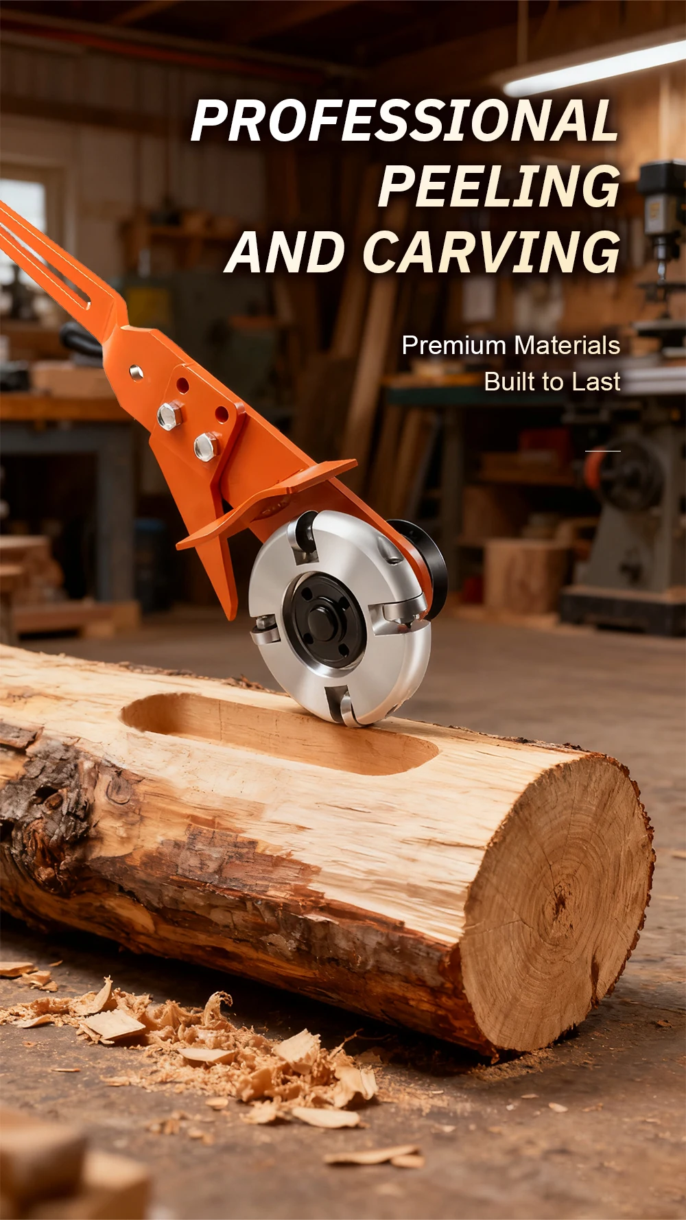 Manual Wood Slot Cutter Heavy-duty Chainsaw Woodworking Grooving Tool Wood Groov