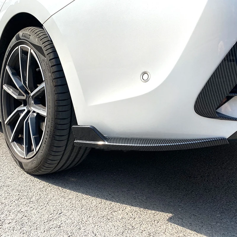 Car Rear Bumper Lip Diffuser Splitter Winglet Apron Spoiler for -BMW 3 Series G20 M Sport 320I 325I 330I