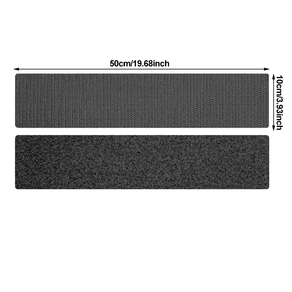2-Piece Frameless Adhesive License Plate Holder Set
