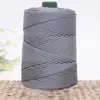 3mm Crochet Yarn Ice Rope Thread for Hand Knitting Bag Hat Shoes Woven DIY Hook Cushion Knitting Material Sewing Accessories 4