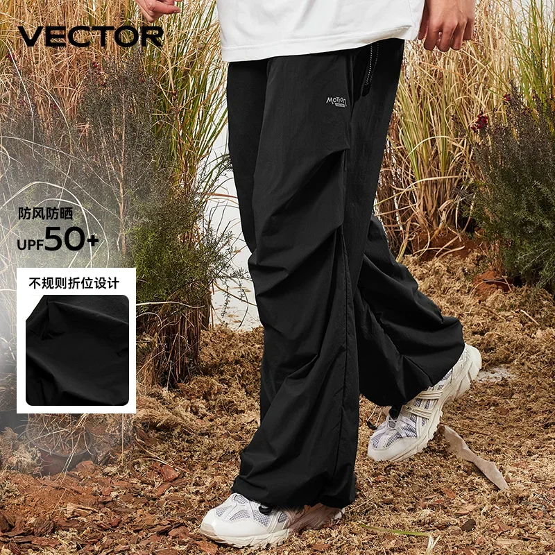 VECTOR UPF 50+ Men and Women's Nylon Adult Breathable Double Pleated Paratrooper Pants Outdoor Hiking Camping Cycling