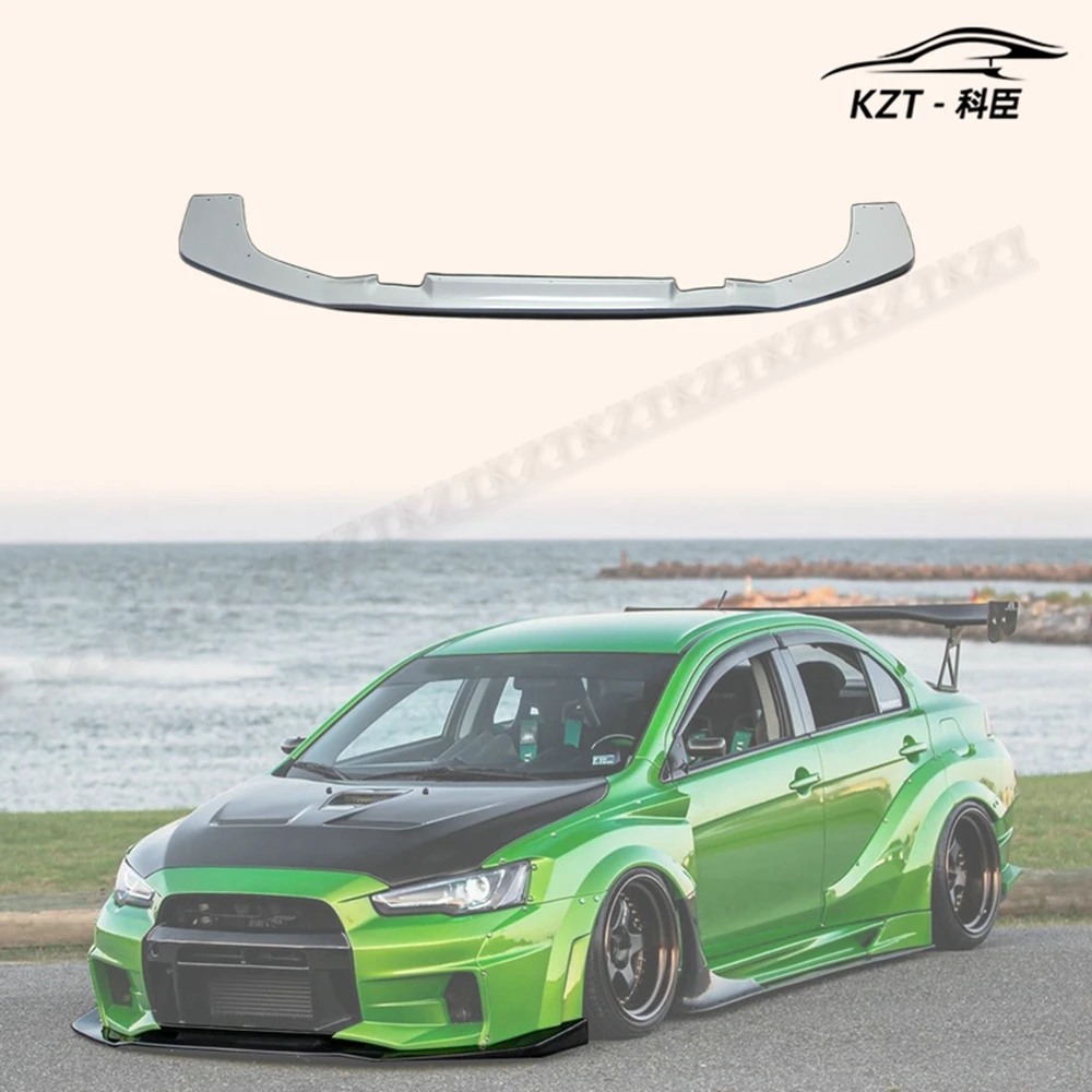 

For Mitsibishi Evo 10 Vrsv2 Wide Style Front Lip (Only Can Be Used On Wide Body Kit) Fiber Glass