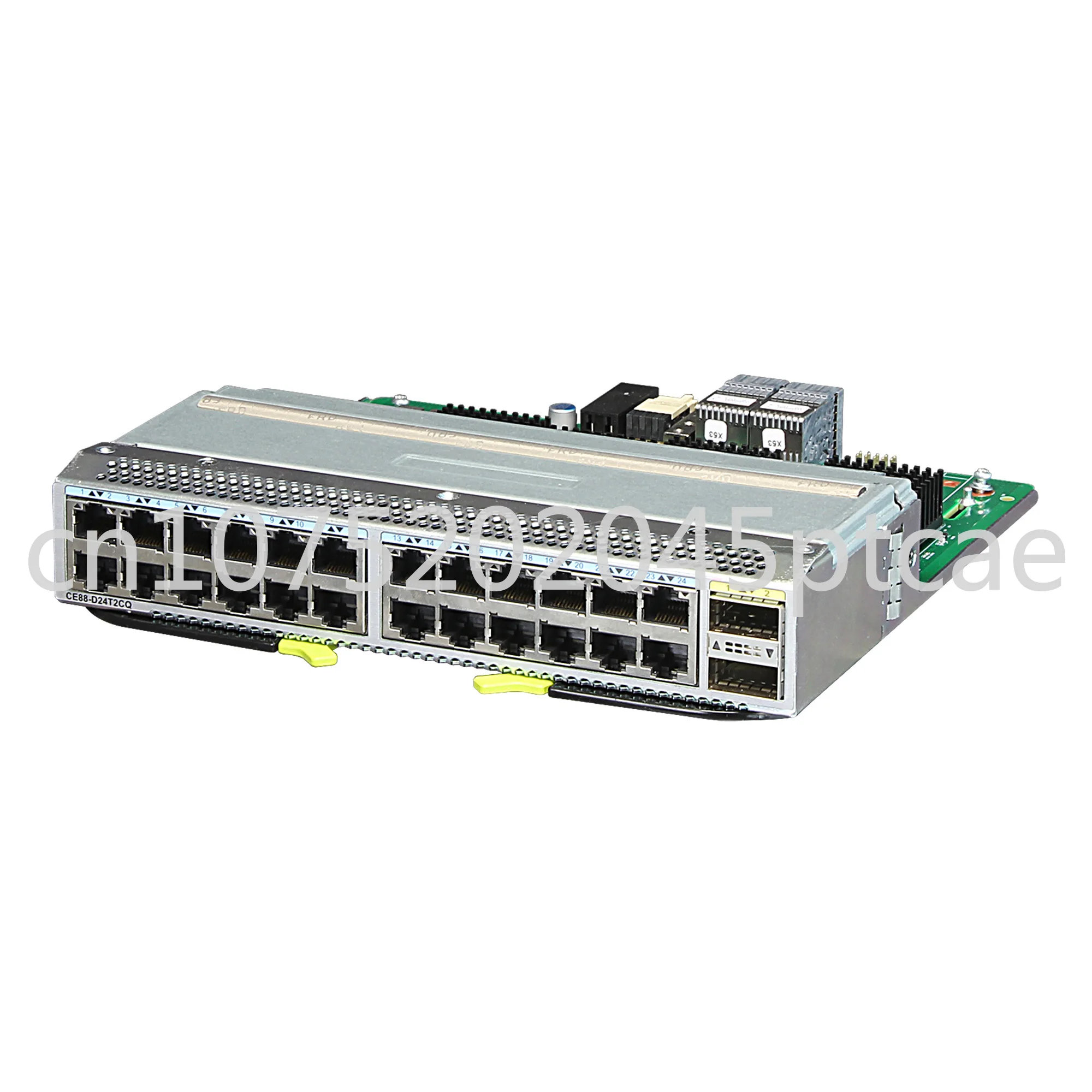

CE88-D24T2CQ 24-Port GE/10GBASE-T (RJ45) and 2-Port 40GE/100GE (QSFP28) Interface Card