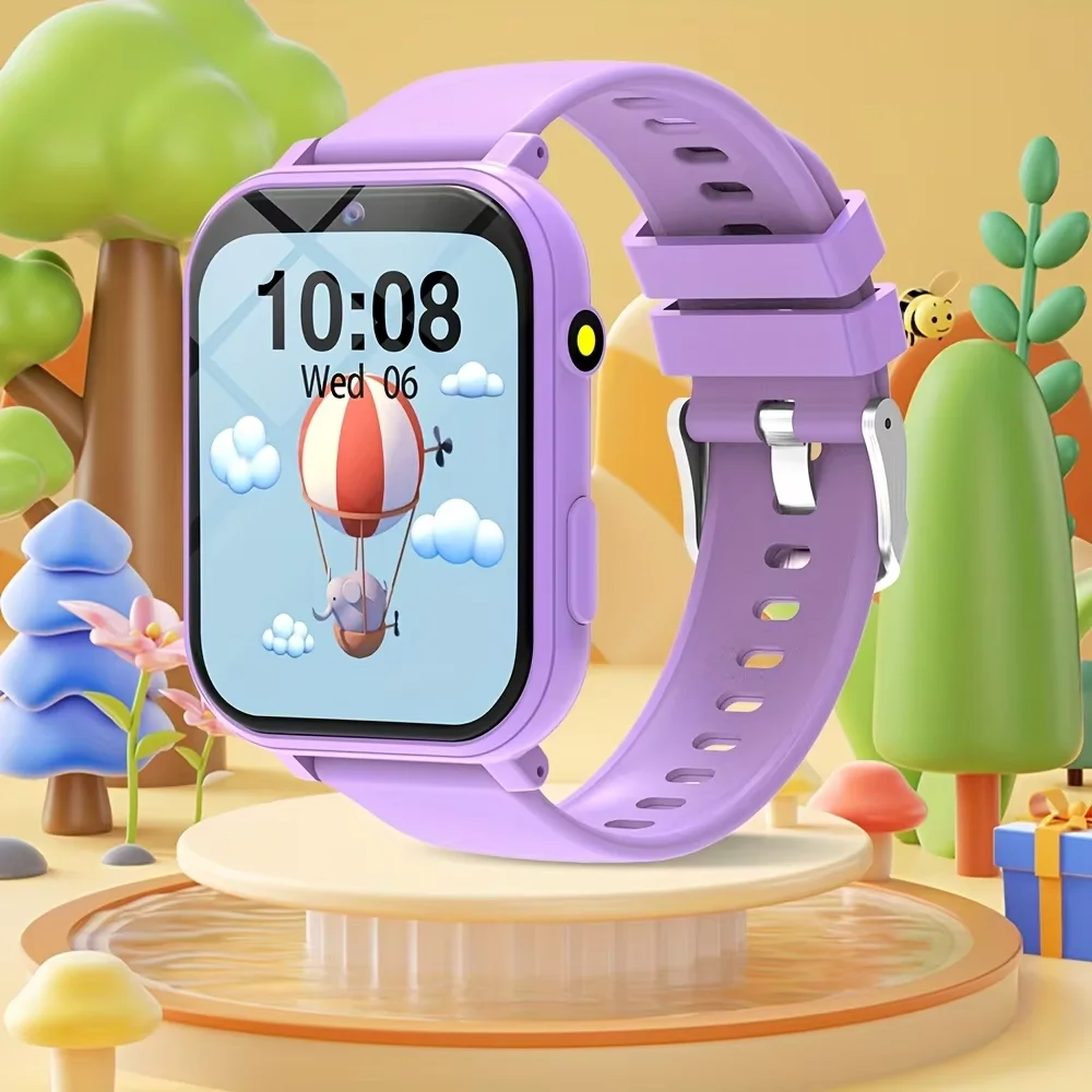 Children's Smart Watch with 1.83-Inch Full Touch Screen and Stress-Relief Games