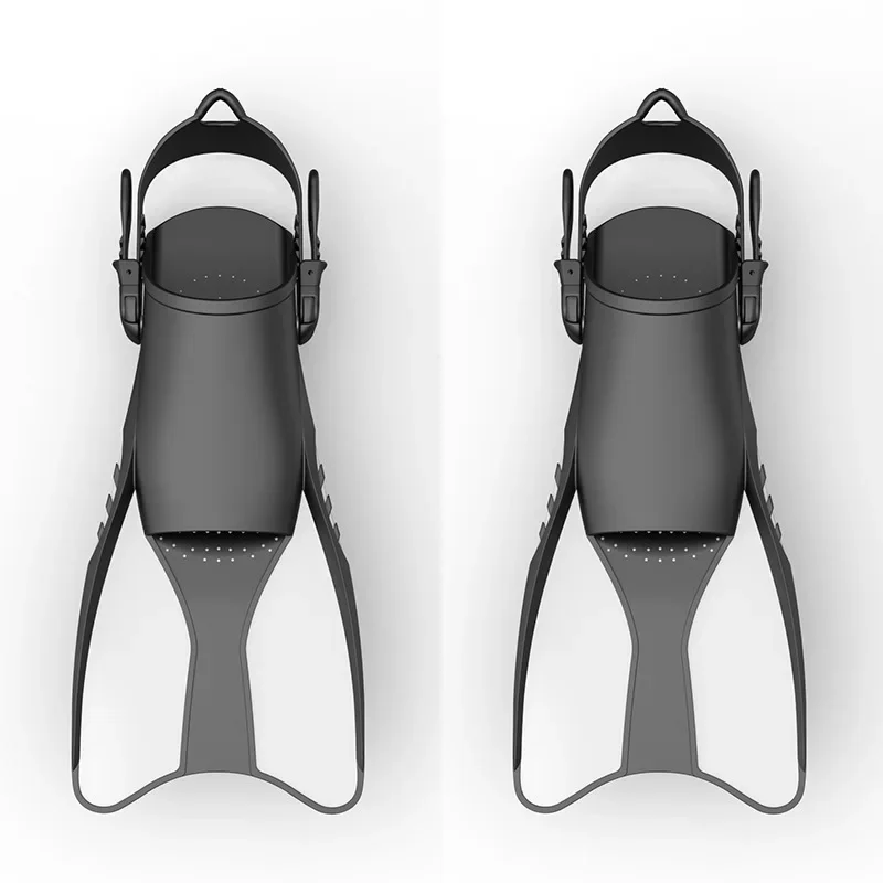 Adjustable Lace-up Frog Shoes Freestyle Diving Snorkeling Training Swim Equipment Adult Flippers Swimming Shoes 3