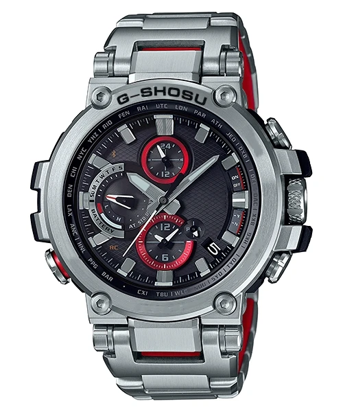 Sports Electronic Unisex Watch Full Function Compass Stainless Steel Large Dial MTG Oak Series 4