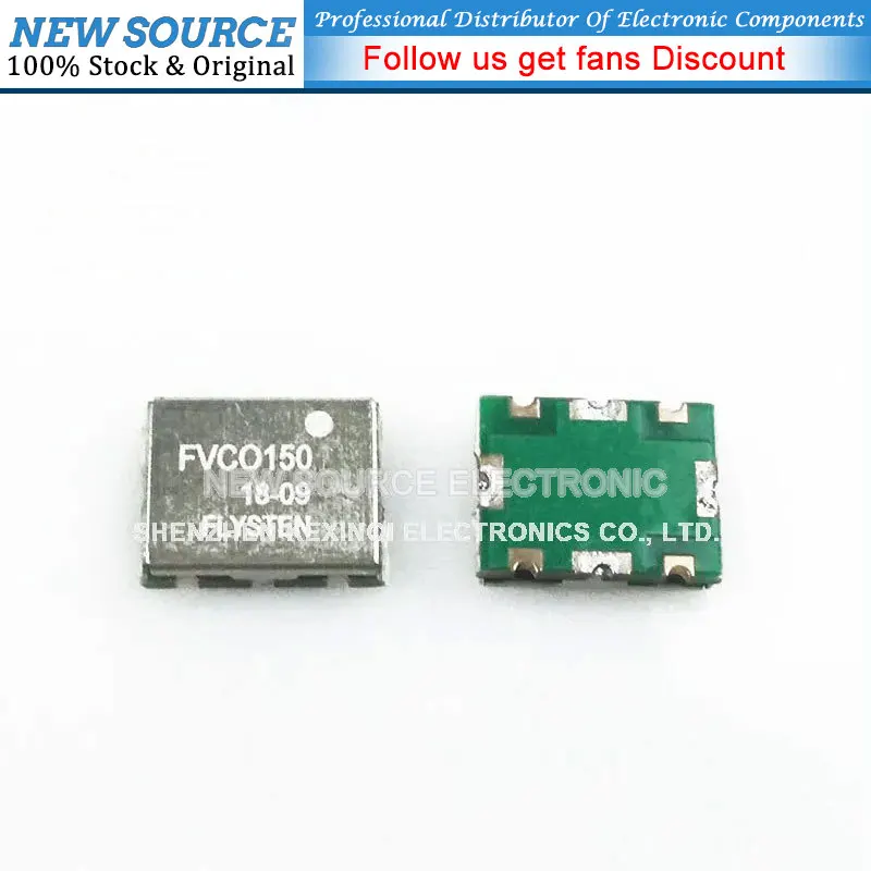 2pcs FVCO150 100M VCO Voltage-controlled Oscillator Intercom Frequency Jammer Signal Source Available