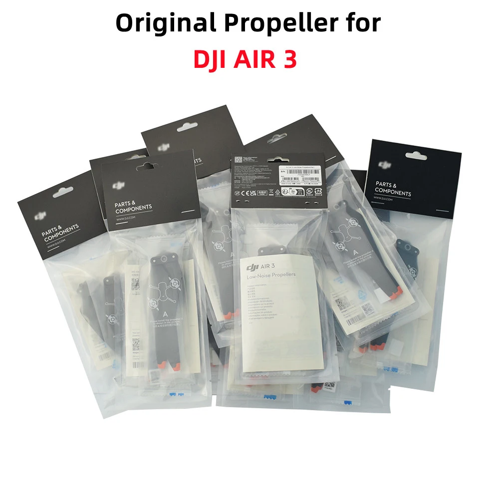 Original Low-Noise Propeller DJI Air 3/Air 3S Drone Spare Parts Quick Release Props Blade Light Weight Wing Fans Accessries propeller replacement parts,drone propeller blades,drone propeller,drone propellers