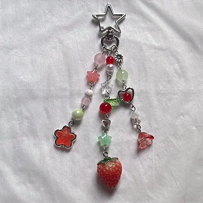 수제 딸기 열쇠 고리, Y2k 