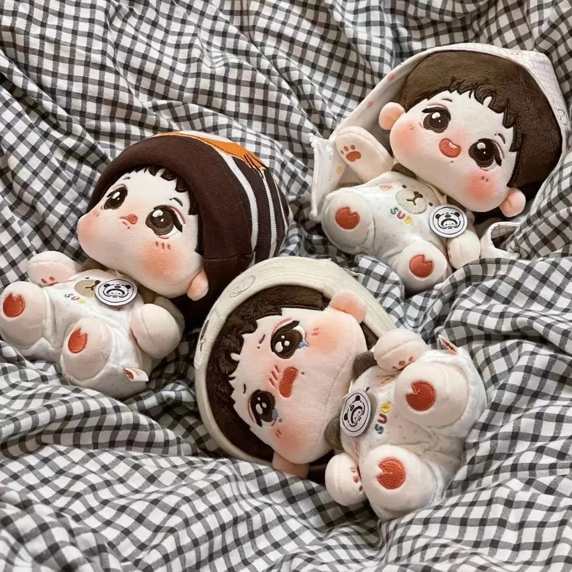 

BJYX Cotton Doll Kawaii Exquisite Soft Workmanship Doll Bedroom Sofa Decoration Great Birthday Presents for Girlfriends or Kids