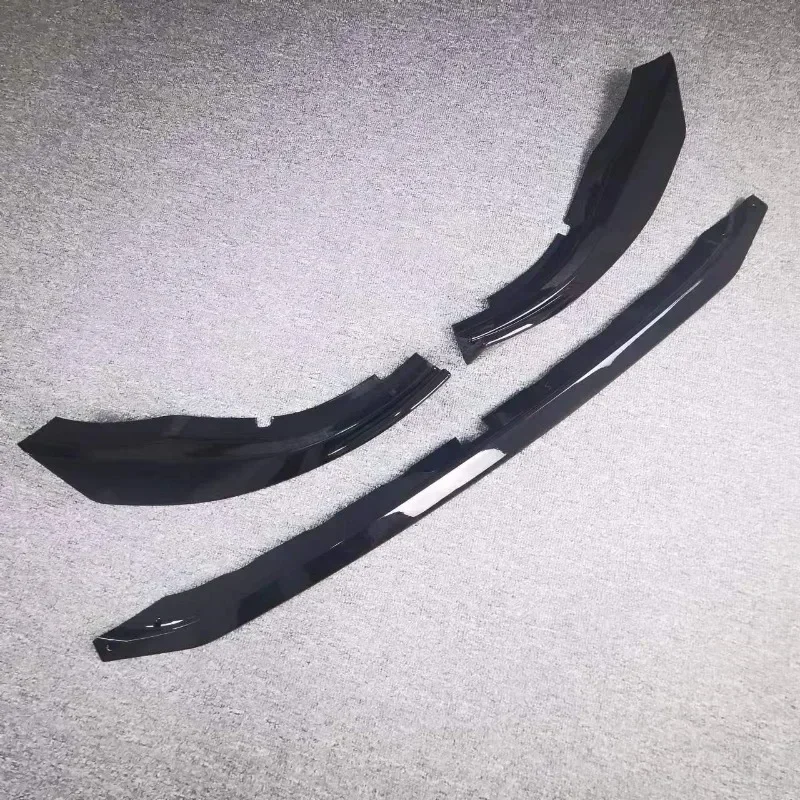 VW 골프 8 MK8 GTI GTD GTE TDI R-Line 2020-2022 용 자동차 앞 범퍼 립 스포일러 스플리터 보호대 커버, 자동차 립 친 카나드