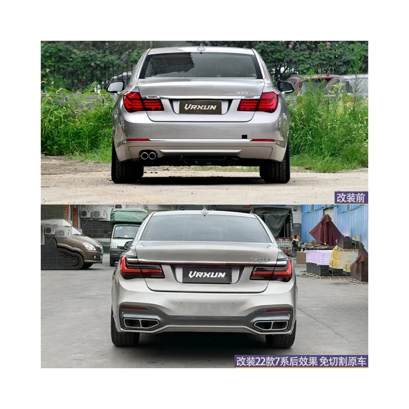 고품질 인기 판매 7 시리즈 F02 F01 업그레이드 신형 7 시리즈 G11 G12 LCI M-Tech 바디 키트 프론트 범퍼