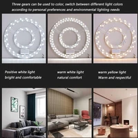 Led Panel Ceiling Light 48W 96W 120W Panel Led Round Replacement Module AC220V-240V Stepless Dimmable Led Module 2