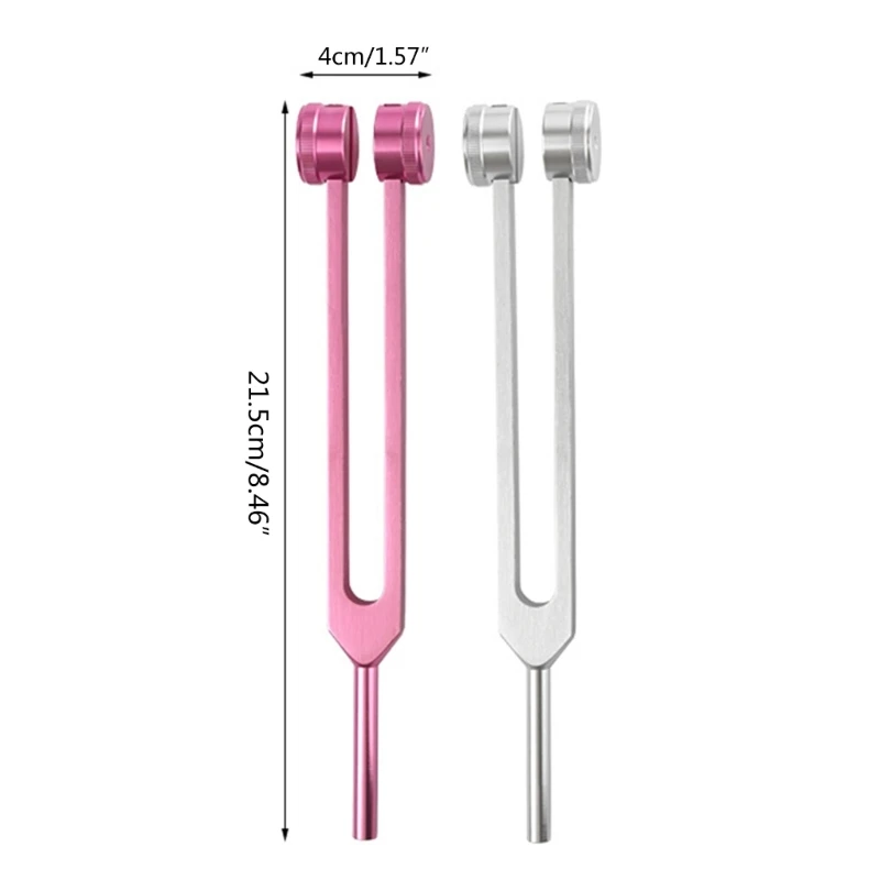 Portable Tuning Fork Sensory Tuning Fork Healing Instrument 128 Hz Human biofield diapa son Stress Reliever tuning fork