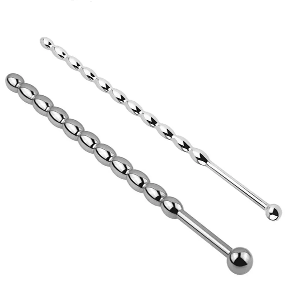 Urethral Dilator Stainless Steel Penis Plug Urethral Toys for Man Sounding Rod Urethral Dilator Penis Plugs Sex Toys for Men Mastrubator