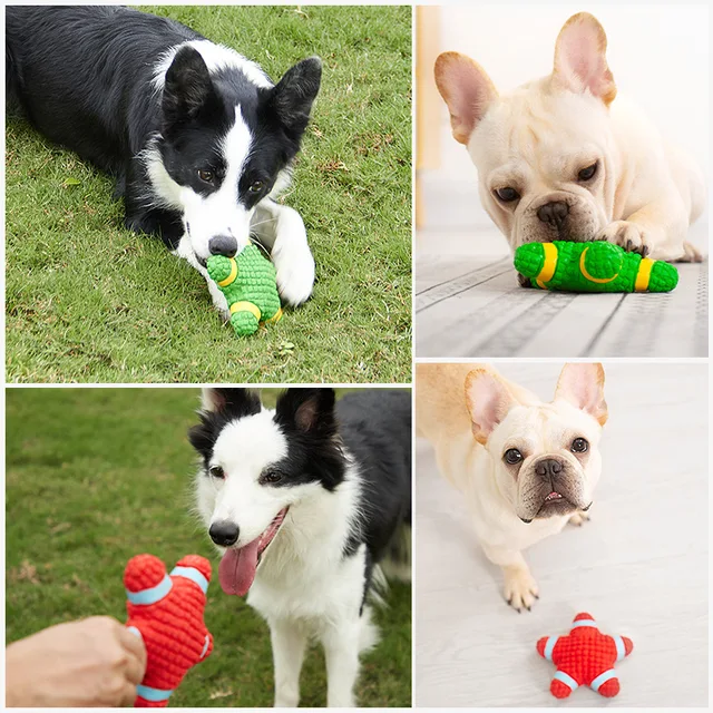 Jouets pour chiens en Latex naturel balles souples et rebondissantes durables pour petits moyens et grands