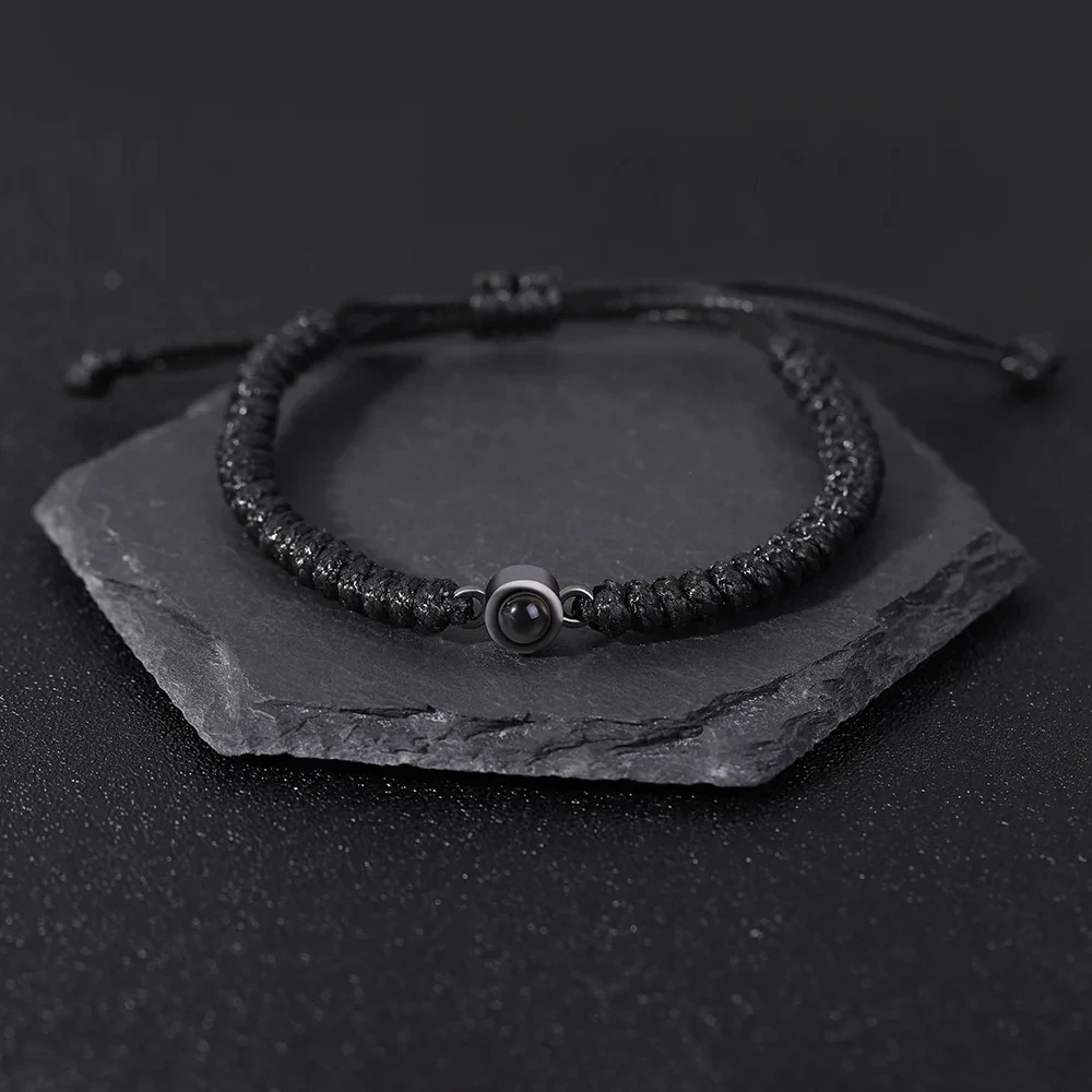 Men And Women Personalized High Definition Photo Dracelet Custom Couple Friends Memories Family Party Memory Collection Jewelry