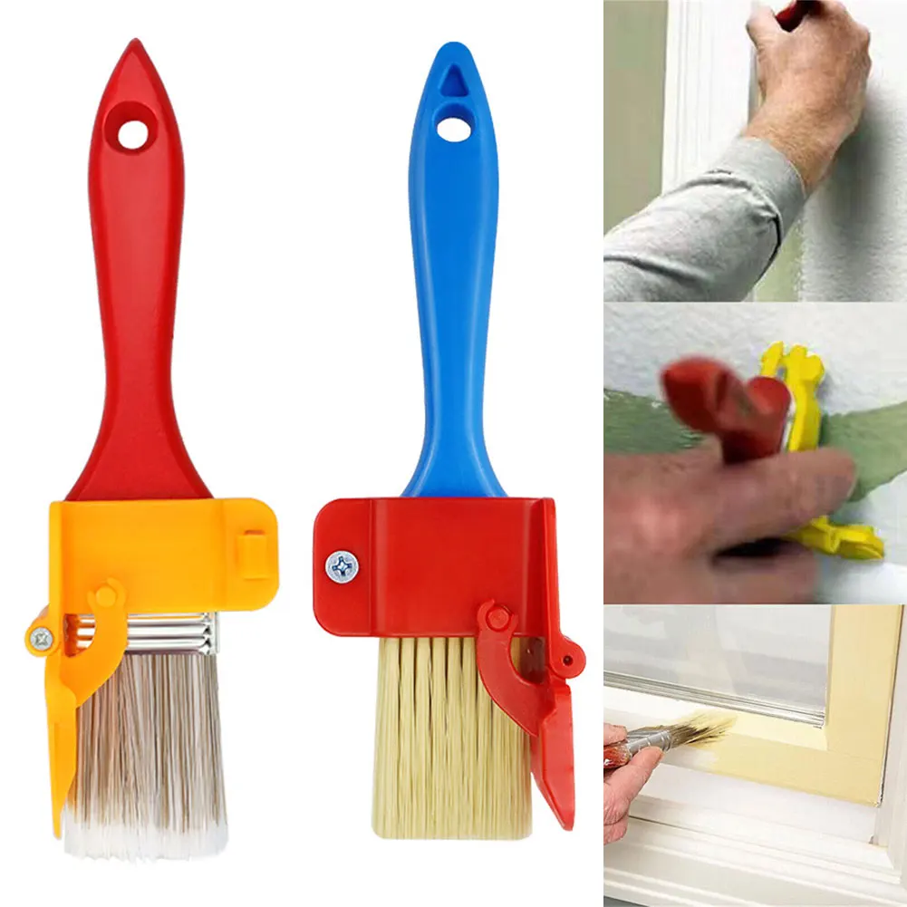 1set Profesional Edger Paint Brush Edger Brush Tool W/Hook Multifunctional For Edges And Trim
