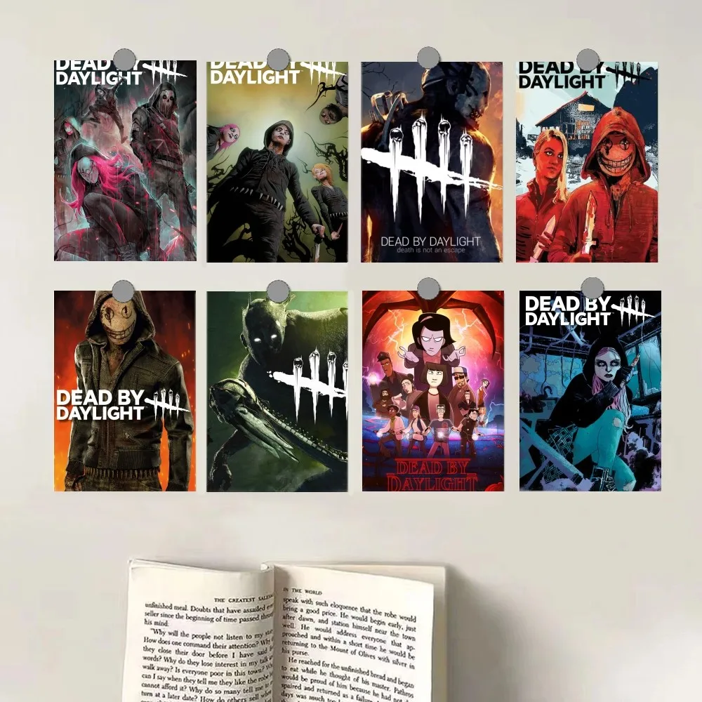 D-Dead By D-Daylight Classic Anime Poster Canvas Hd Print Personalizzato Wall Art Pittura Personalizzata