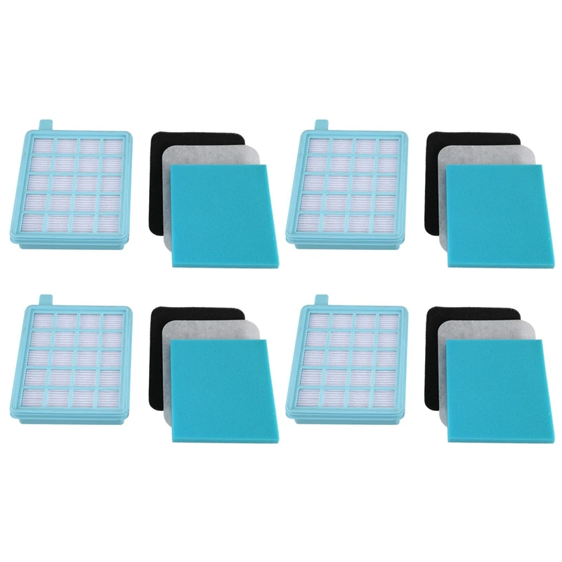 

Набор из 4-х фильтров для активного и компактного пылесоса Powerpro. (Сопоставимо с FC8058 / 01)