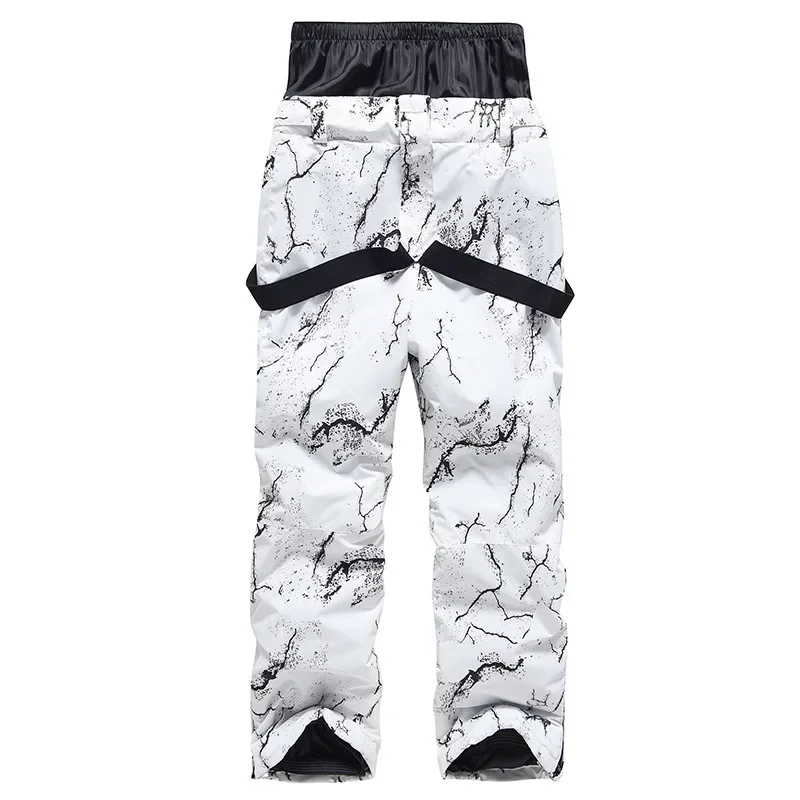 

New Winter Warm Skiing Pants Alpine Ski Sport Waterproof Windproof Man Trousers New Adult Snowboard Overalls Woman Cold Clothing