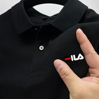Nouveau polo pour homme d'été avec col rabattable, tendance, pour la pêche en plein air, décontracté et respirant, haut à manches courtes pour homme 3
