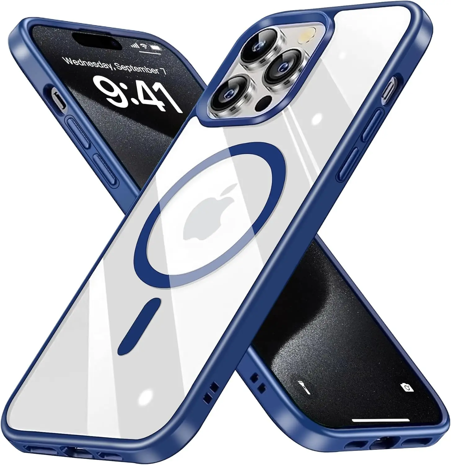 Crystal Clear Anti-Yellowing MagSafe Compatible Phone Case