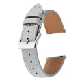 Grey silver buckle