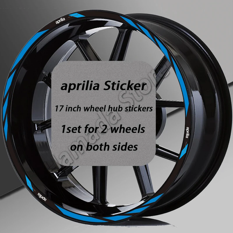 ホイールステッカー バイク リム ステッカー デカール 反射ハブ