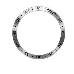 Stainless Steel Bezel Ring Cover - Metal Frame Speed Protector Shell - Watch6 classic 47mm (A silver)