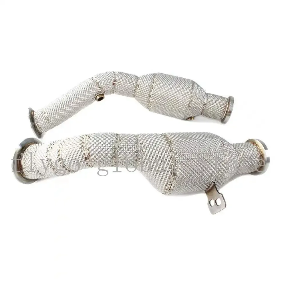 for Mercedes-Benz C43 W205 AMG heat insulation head section through three-way catalytic converter car modification sound wave