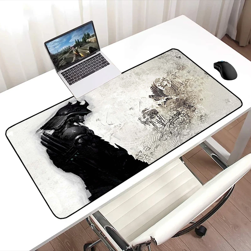 

Mouse Gamer Japanese Samurai Gaming Keyboard Pad Non-slip Mat Deskmat Mausepad Computer Accessories Mousepad Mats Pc Cabinet Xxl
