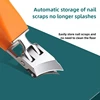 Special Anti-splash Nail Clippers Large Size ABS Toenail Cutter Diagonal Pliers Manicure Tools Household nails art tool 3