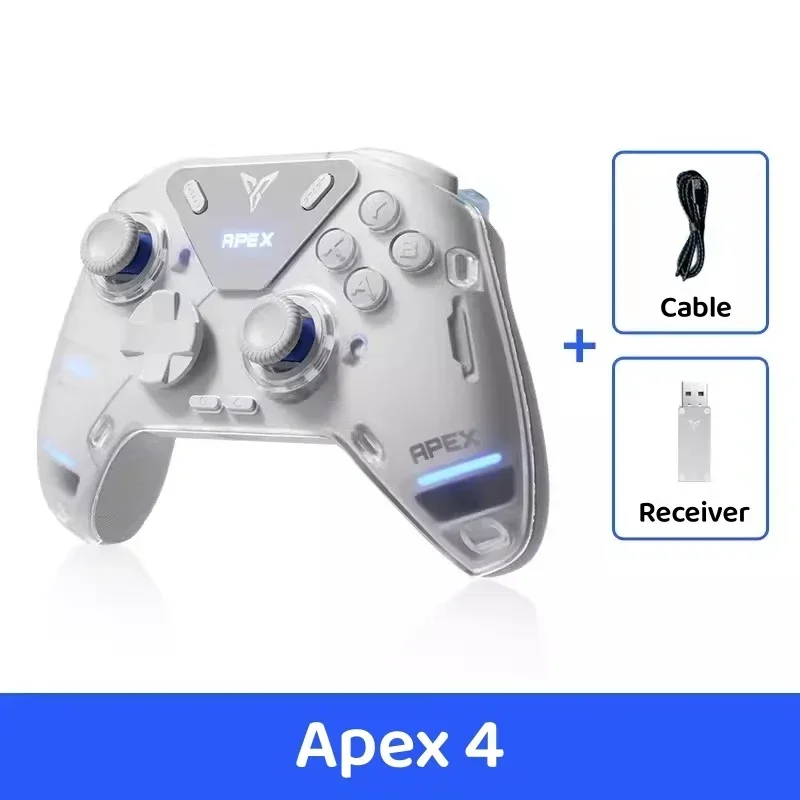 thumbnail image 1 of Controlador de juegos inalámbrico Flydigi APEX 4 2024 con gatillo de retroalimentación de fuerza Elite y mango inteligente compatible con PC/Switch/móvil/mando de TV, 1 of 5