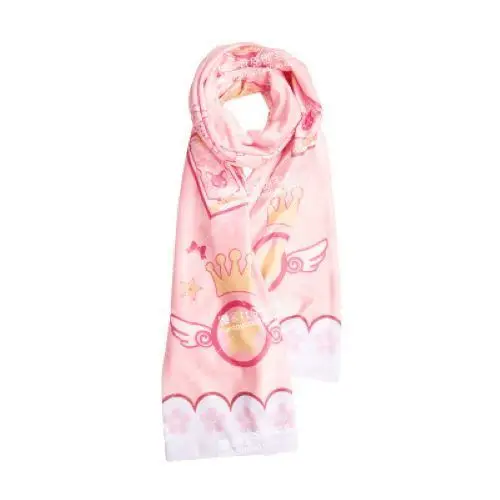 Cos Anime Sakura Warm Scarf Kulo Transparent Card Cards Fall and Winter Fashion Cartoon Kawaii Scarves Christmas Birthday Gift