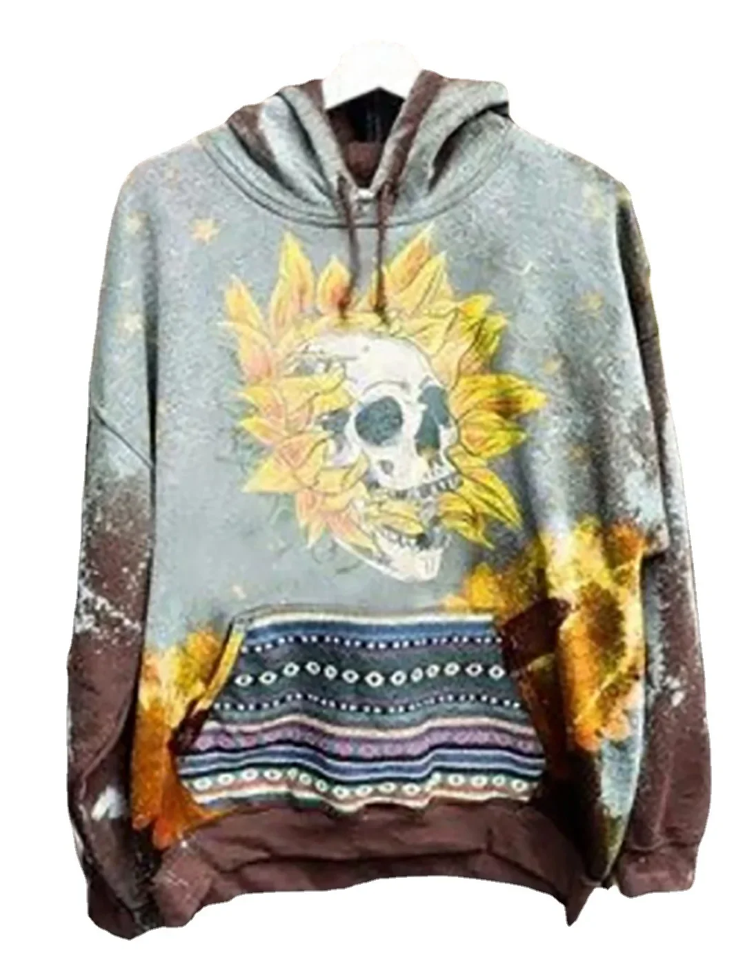 

Hoodies for Women New Printed Urban Leisure English Alphabet Hooded Pullover Womens Sweater