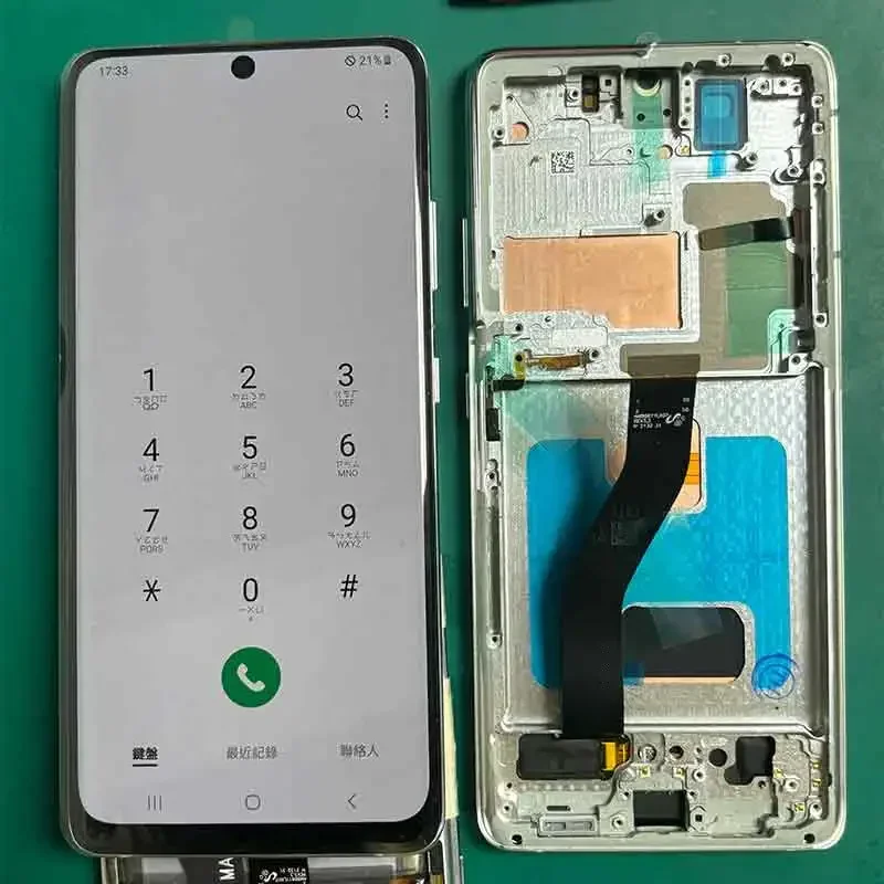 LCD Display Screen For Samsung S21 Ultra 5G G998 G998U G998B AMOLED Touch Screen Digitizer