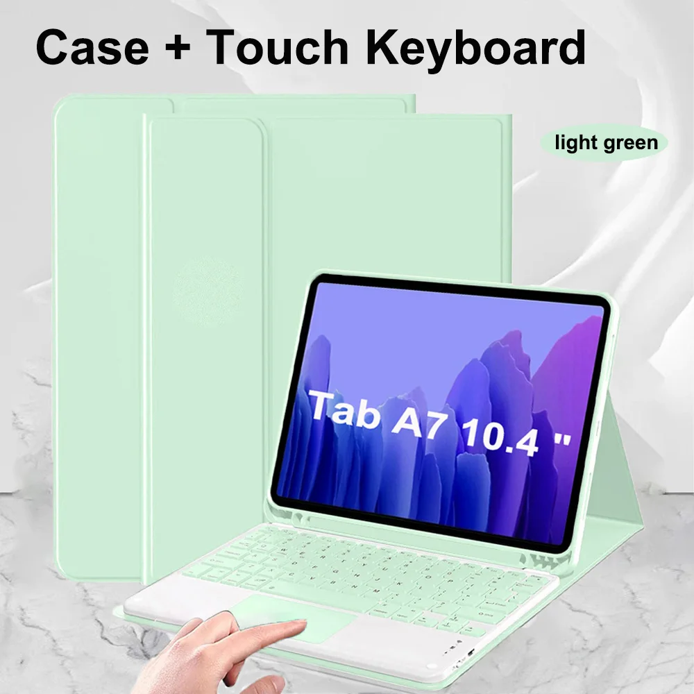 Premium Wireless Bluetooth Keyboard Case with Smart Stand Cover