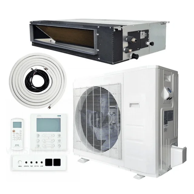 220V 50Hz Ducted Fan Mini Split Air Conditioners HVAC System Ducted air Conditioning