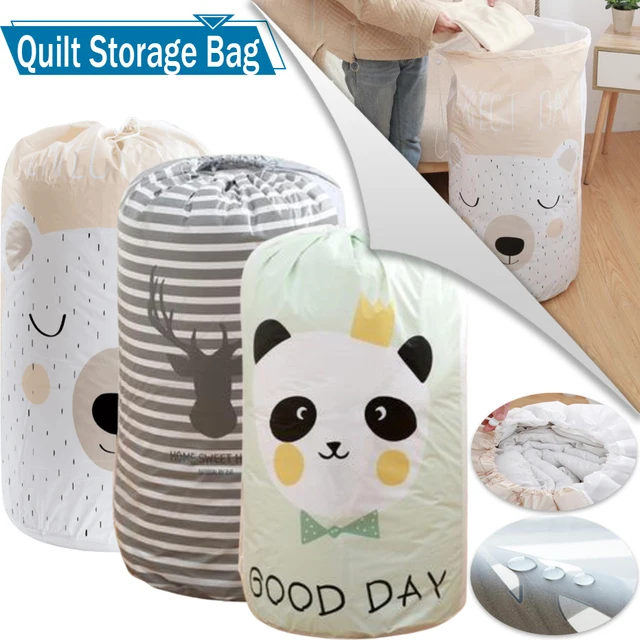 Húzózsinór Paplan Ruhák Tároló Táska Nagy Kapacitású Takaró Táskák Porálló Szekrény Alsó Ágynemű-Tároló Tárolás