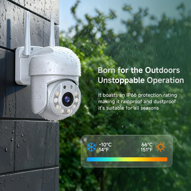 8MP 4K Speed Dome Auto Tracking PTZ Camera Outdoor Wireless WiFi IP Cam with 5MP Option Smart Home CCTV Surveillance Monitor 6