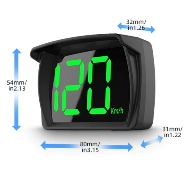 X6HF ڵ ӵ HUD   ÷ LED ÷ ӵ KMH/MPH   ӵ  USB 