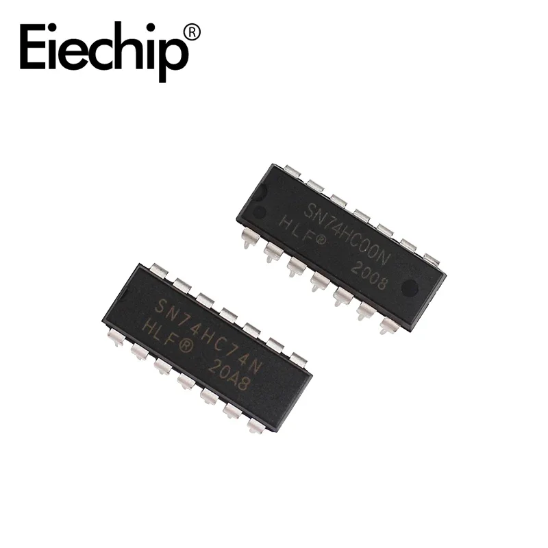 Logic IC circuito integrato 30 tipi Kit assortimento fai-da-te serie 74HC, Kit Driver Chip registro DIP 74HC595 74HC573 74HC393 74HC00