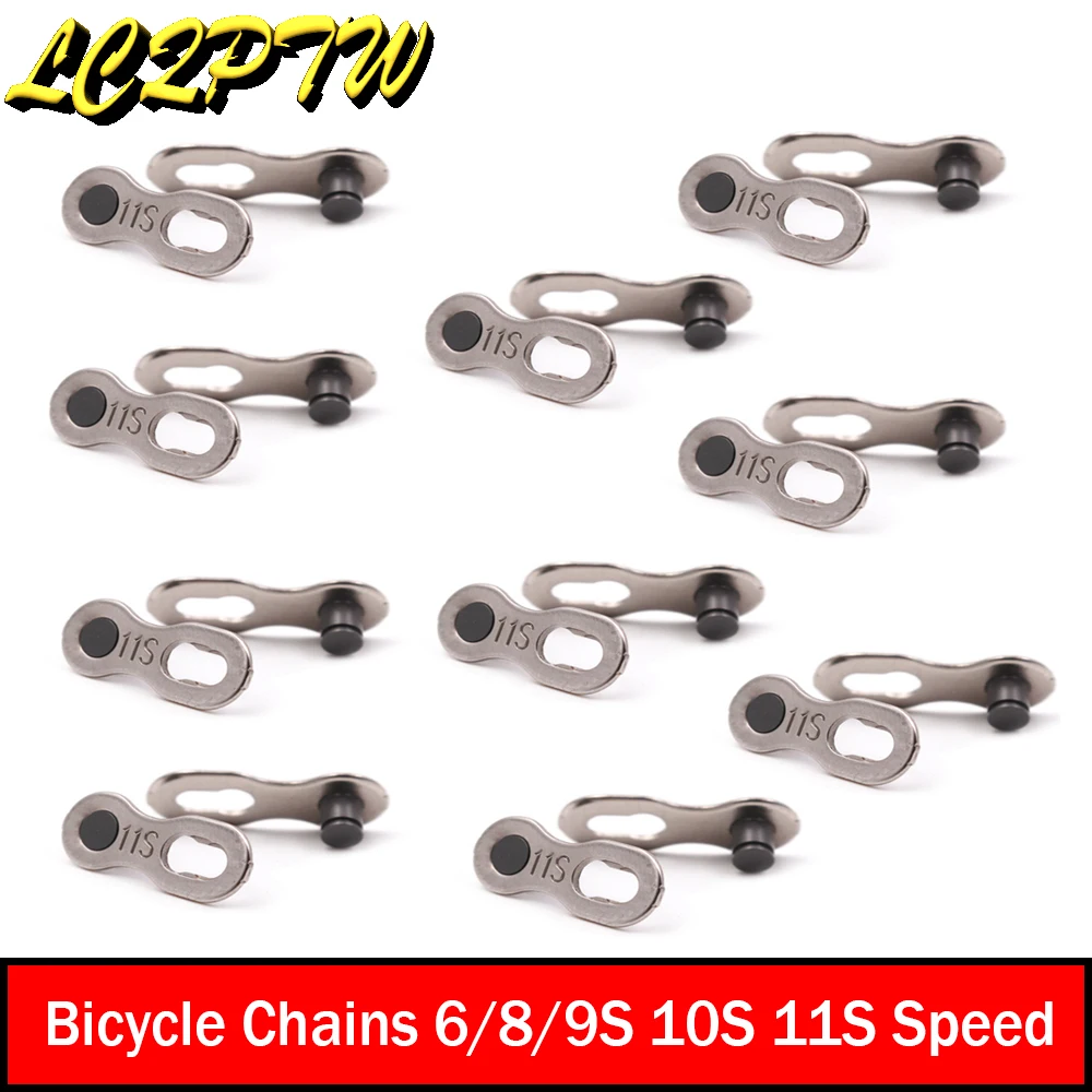 5/10pair Bicycle Chains 6/8/9S 10S 11S Speed MTB Road Bike Chain