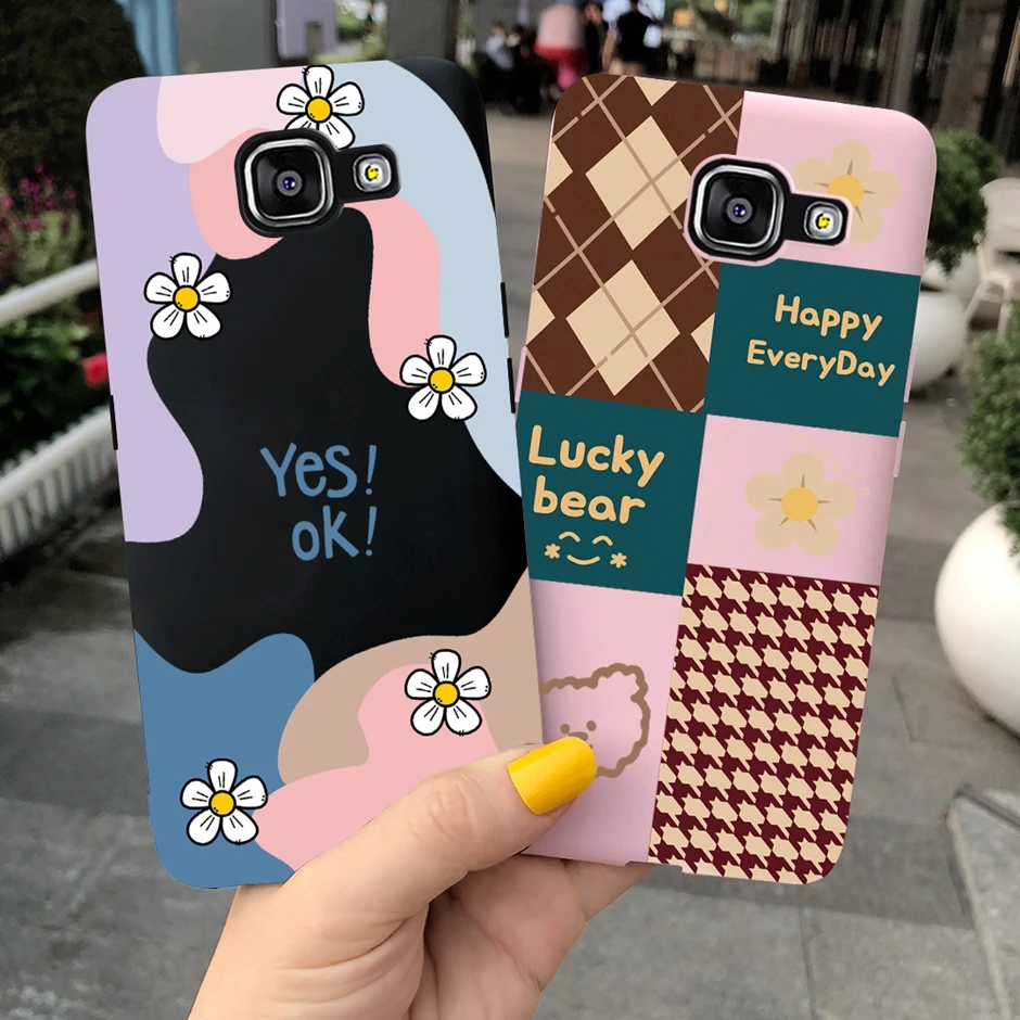 Custodia Per Galaxy A5 2016 Cover Morbida In Silicone Antiurto Tpu Per Samsung Galaxy A 5 A5 2016 2017 Galaxya5 Cover Posteriore Originale