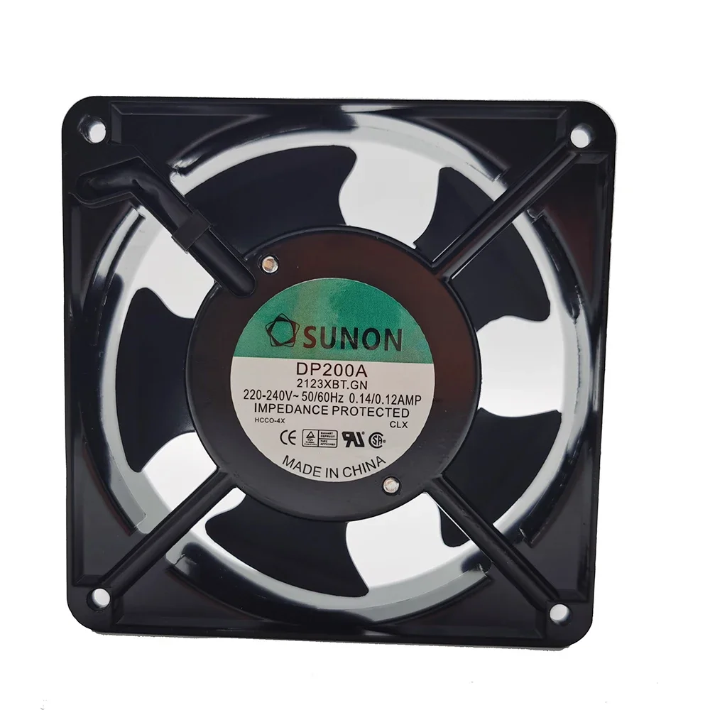Ventilador de Refrigeração Industrial do Armário do Case C.a. 220v 220v Dp200a p n 2123xbt.gn 0.14a 12038 120x120x38 mm