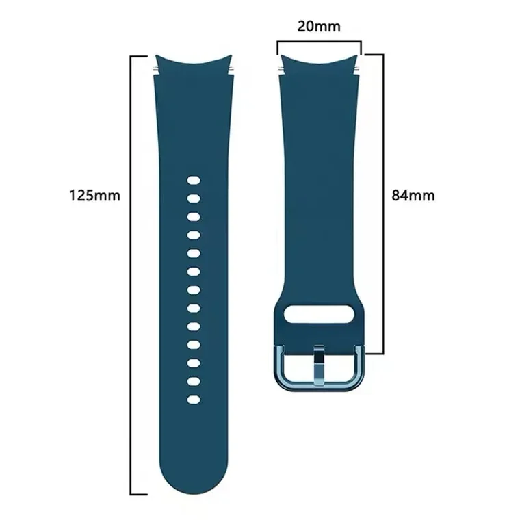 Seamless Silicone Watch Strap Replacement Bracelet
