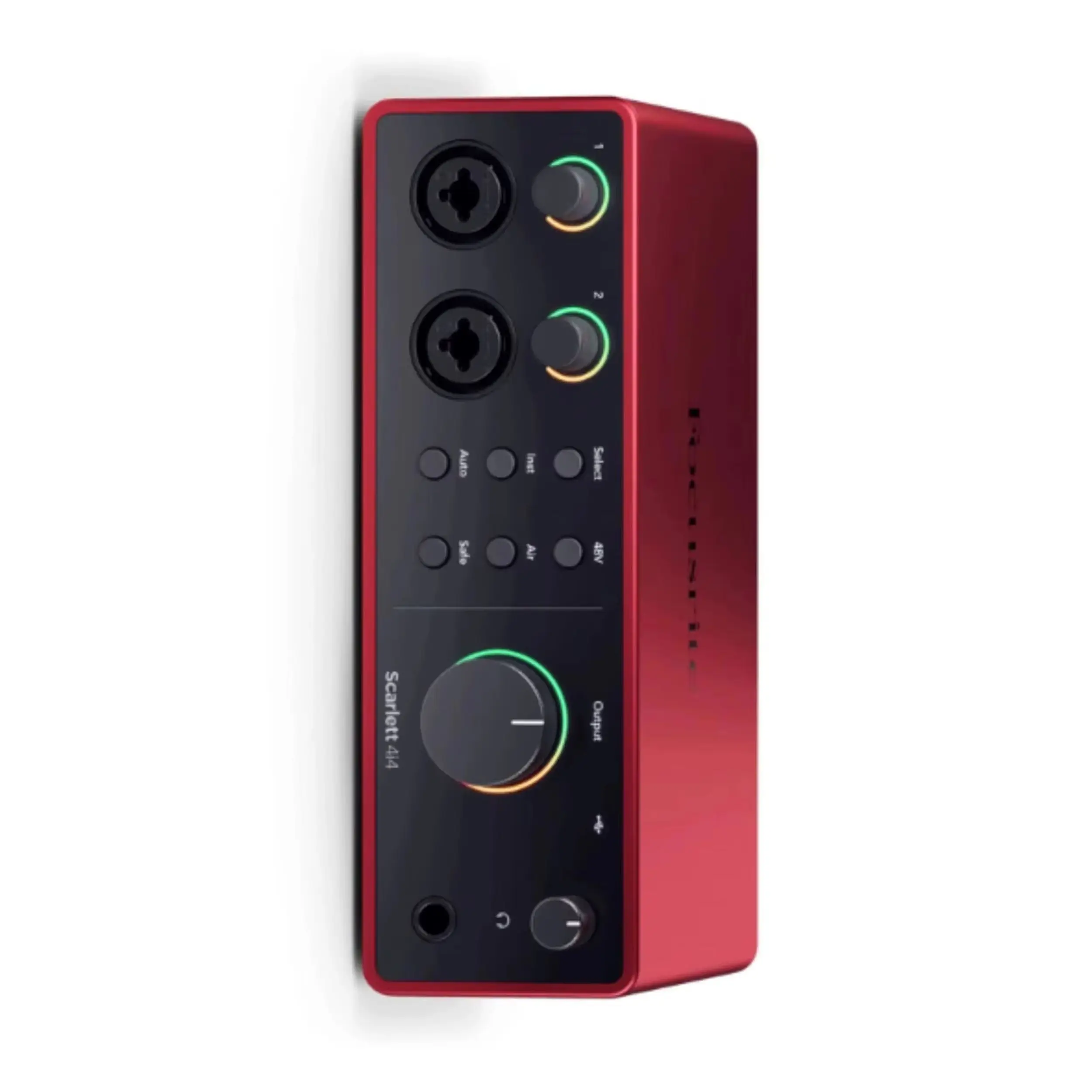 Focusrite Scarlett 4i4 4-го покоління, 4 входи, 4 виходи, USB-аудіоінтерфейс, повний компактний студійний концентратор для всіх інструментів